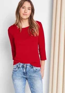 Basic Shirt Mit Rundhals