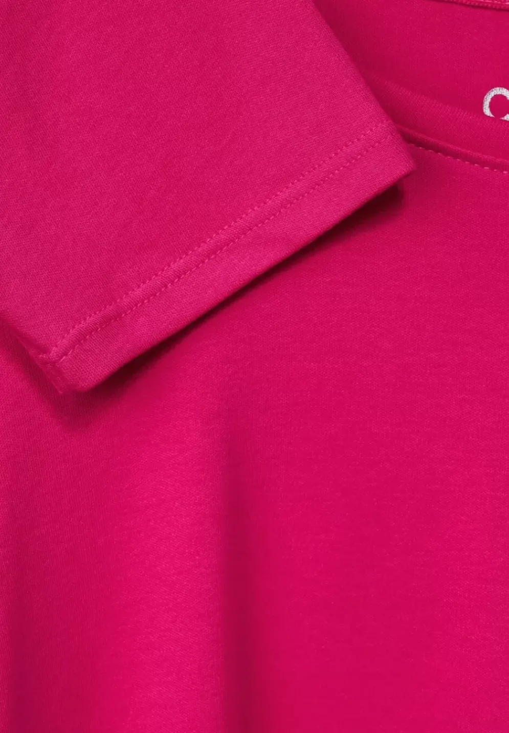 Basic Shirt Mit Rundhals