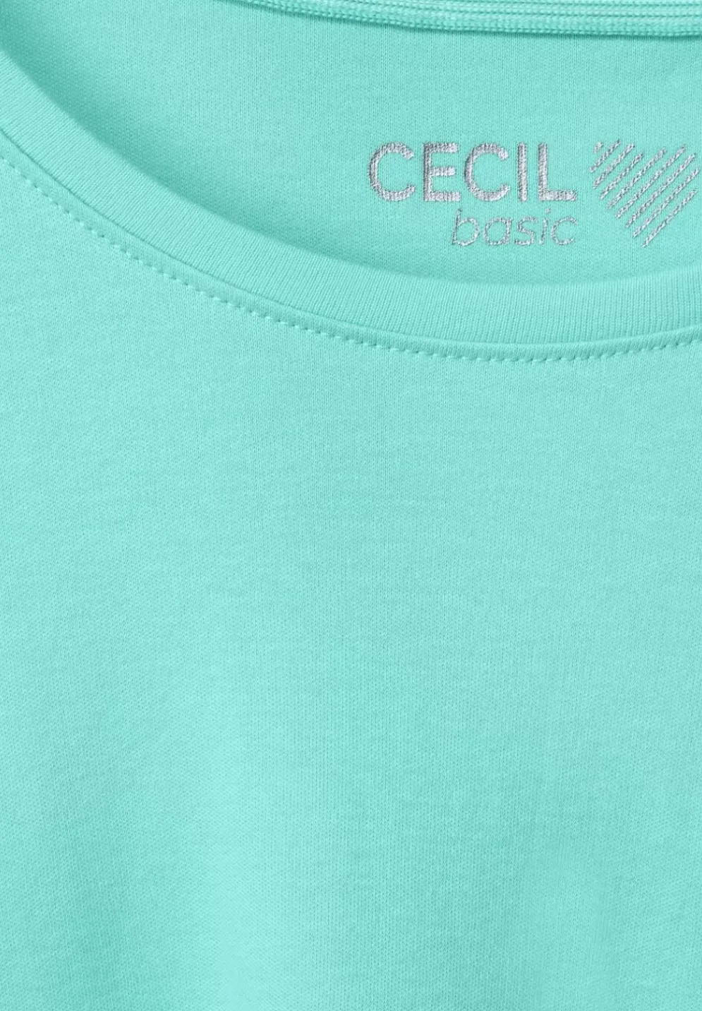 Basic Shirt Mit Rundhals