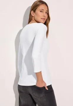 Basic Shirt Mit Rundhals