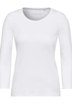 Basic Shirt Mit Rundhals