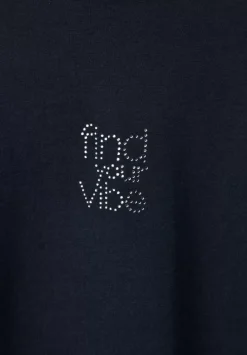 Basic Shirt Mit Steinchen