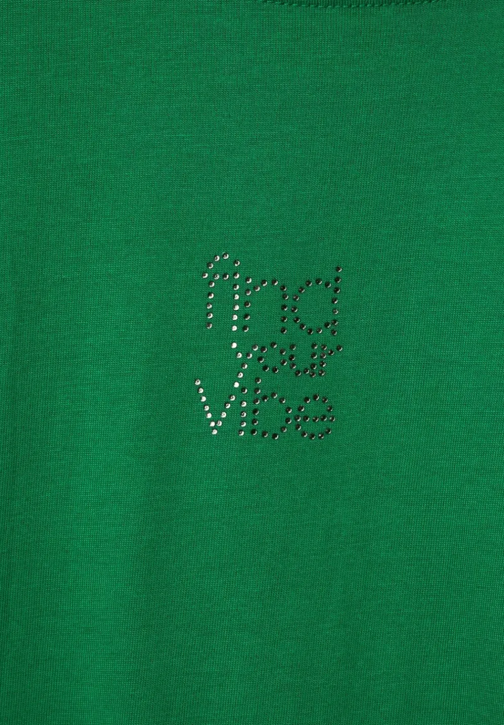Basic Shirt Mit Steinchen