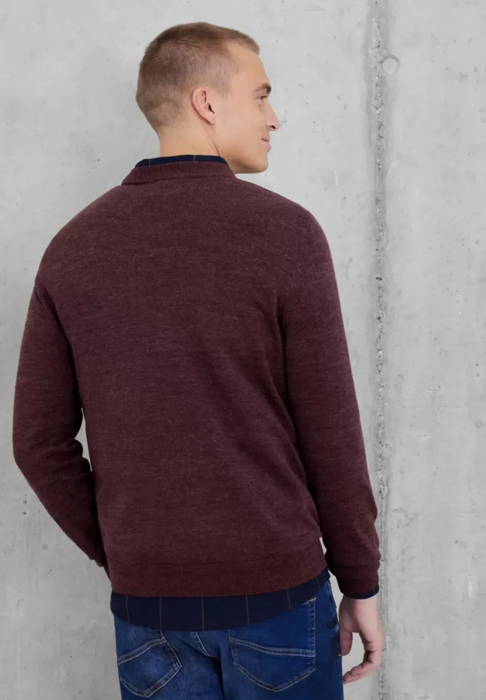 Basic Strickpullover