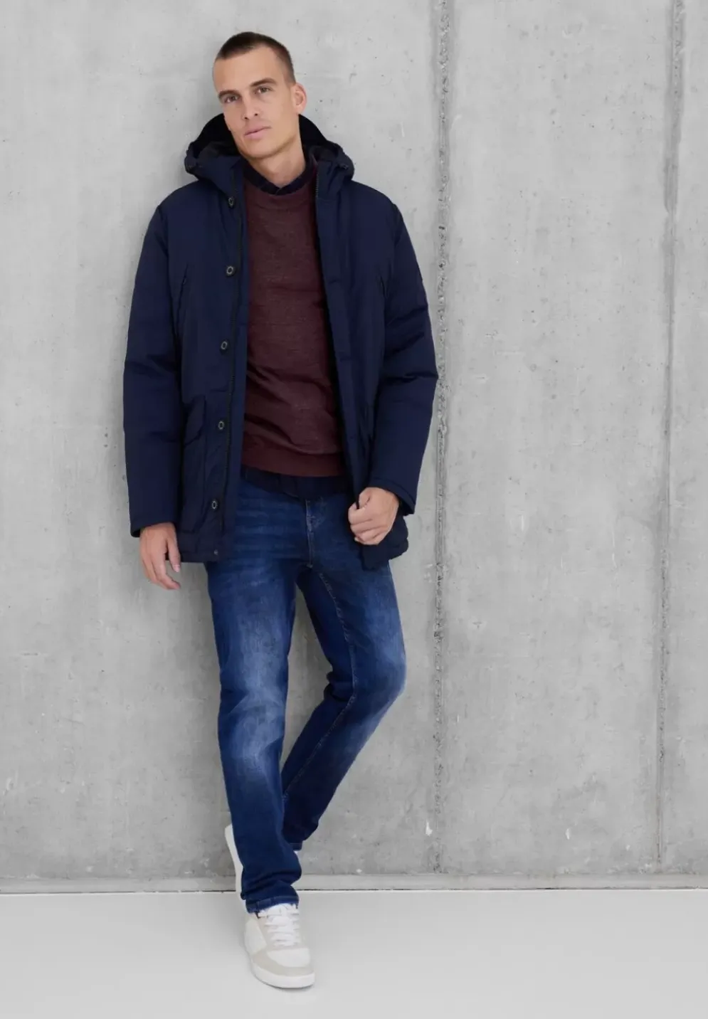 Basic Strickpullover