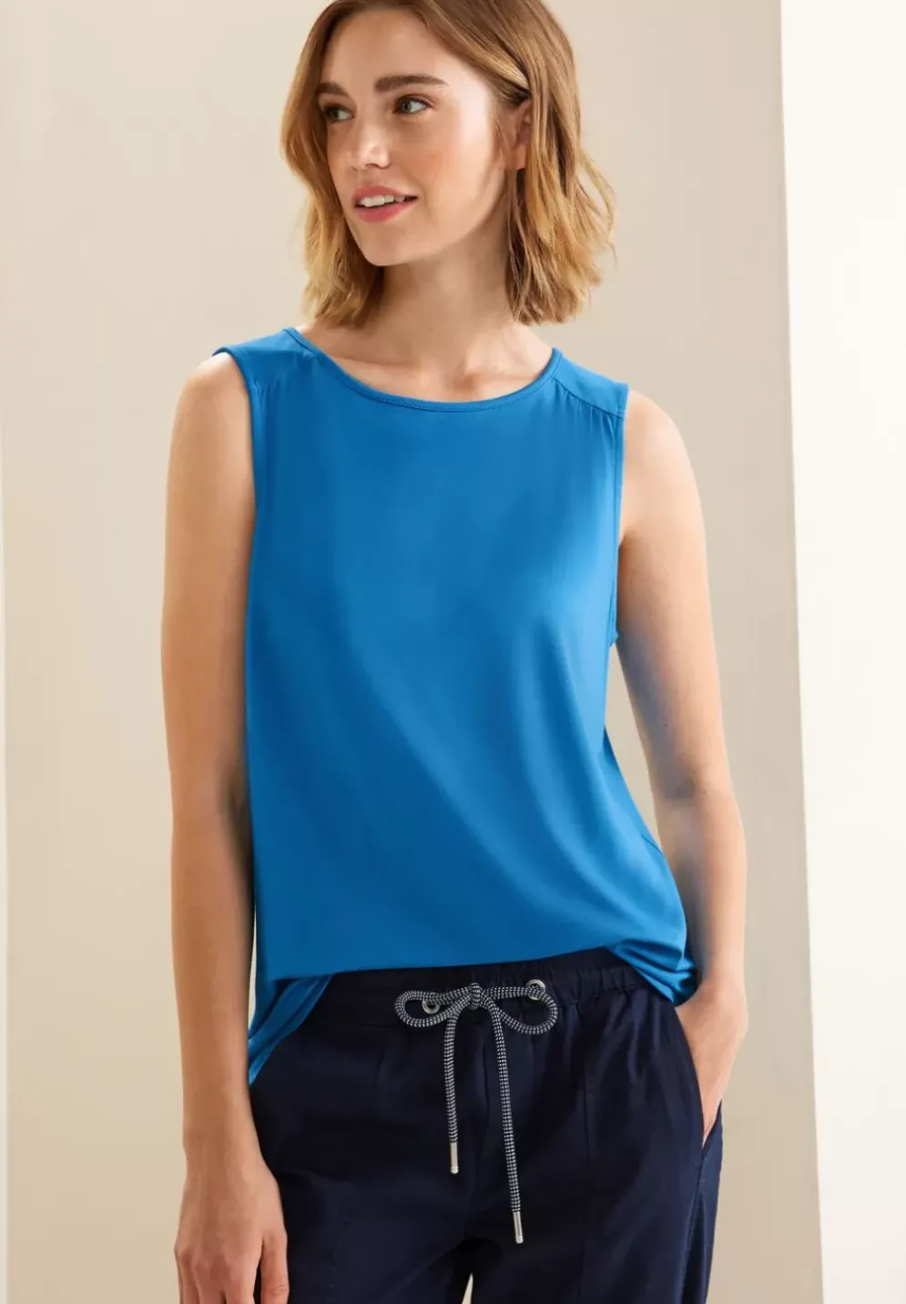 Basic Top In Unifarbe