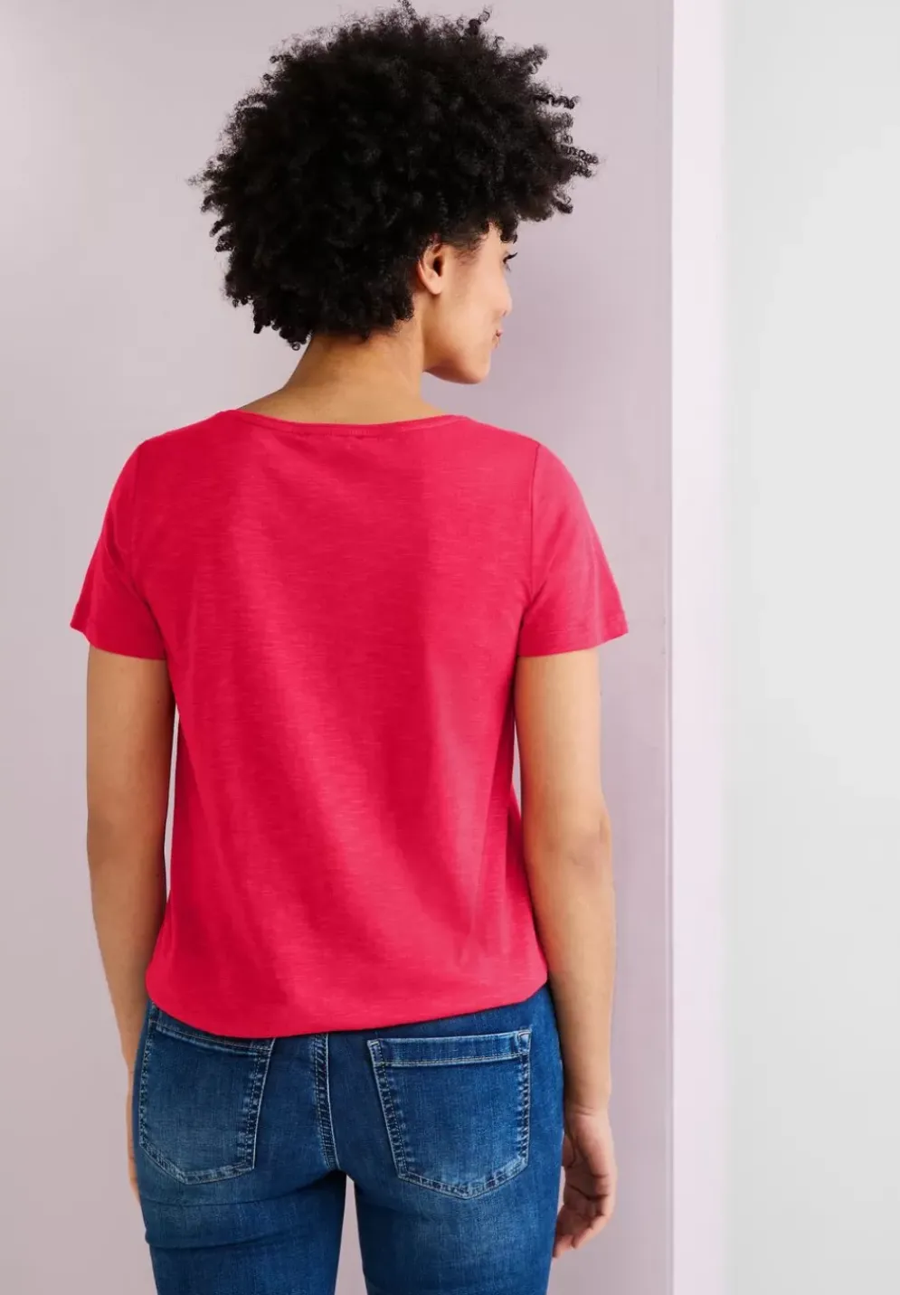 Basic T-Shirt In Unifarbe