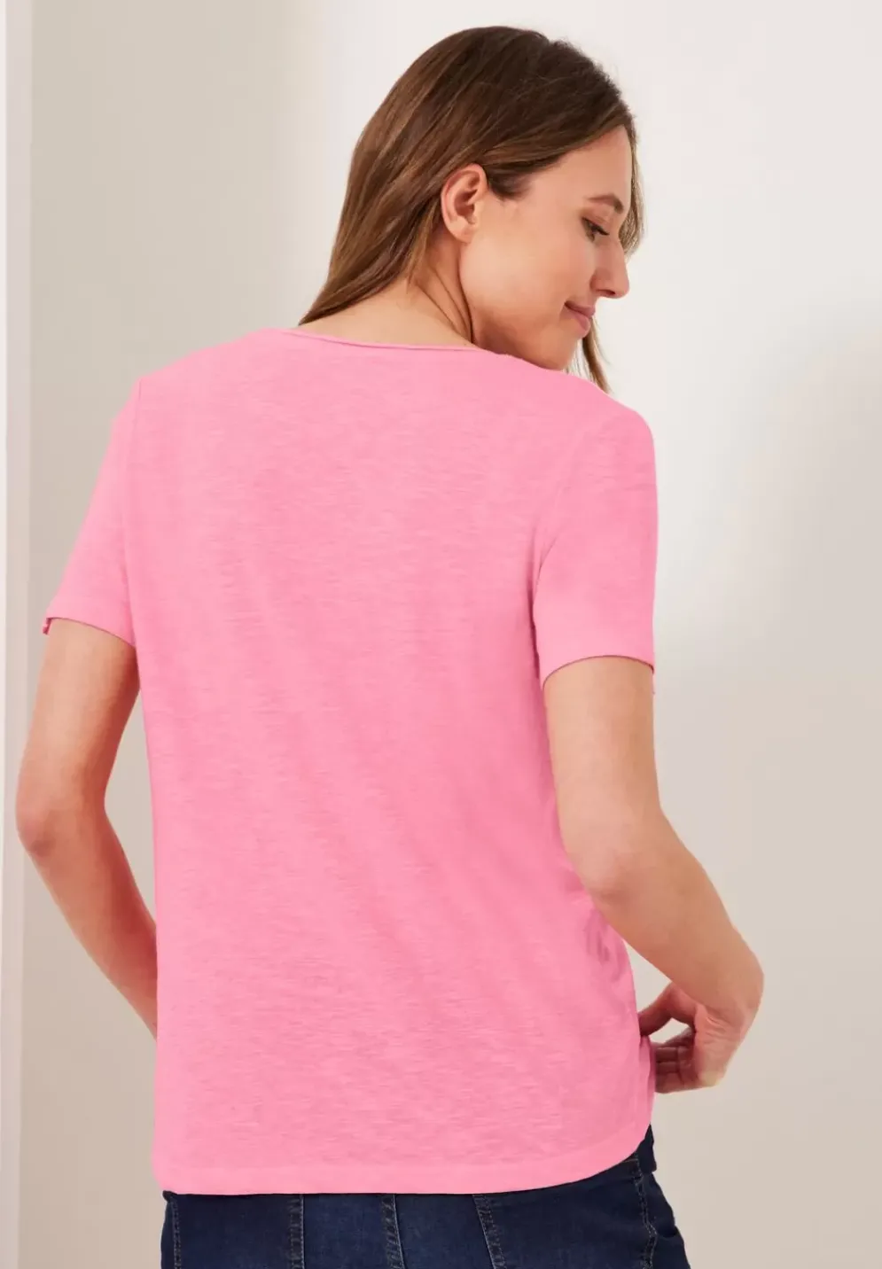 Basic T-Shirt In Unifarbe