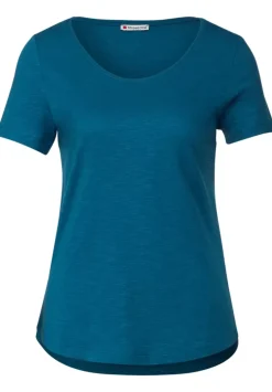 Basic T-Shirt In Unifarbe