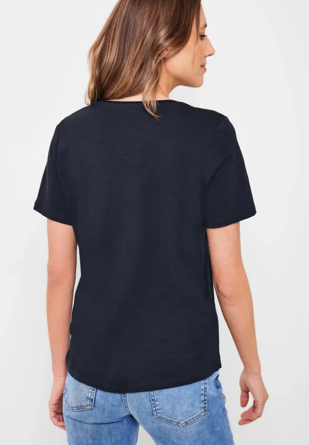Basic T-Shirt In Unifarbe