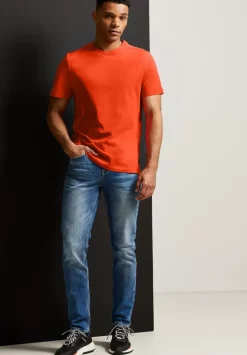 Basic T-Shirt In Unifarbe