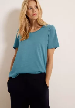 Basic T-Shirt In Unifarbe