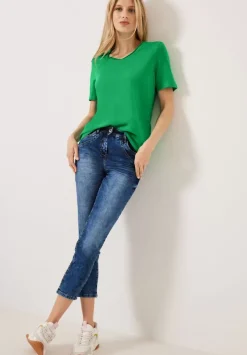 Basic T-Shirt In Unifarbe