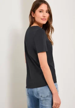 Basic T-Shirt In Unifarbe