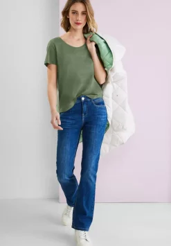 Basic T-Shirt In Unifarbe
