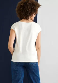 Basic T-Shirt Mit Wording