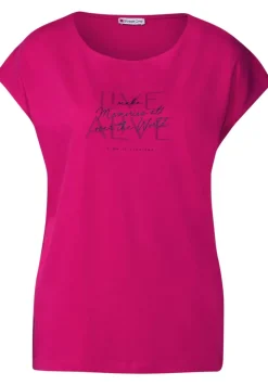 Basic T-Shirt Mit Wording