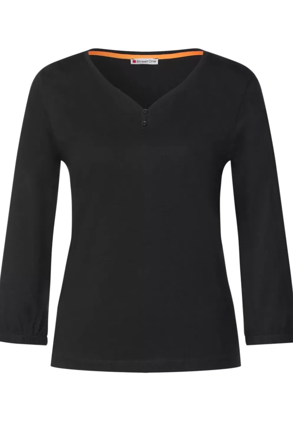 Basicshirt In Unifarbe