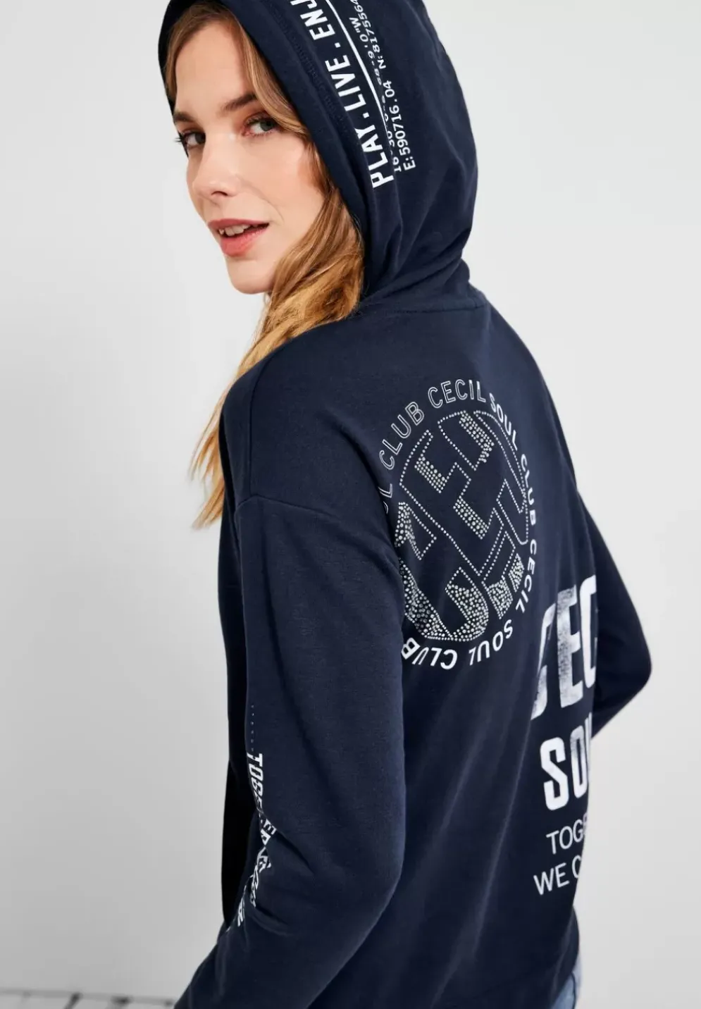 Big Wording Hoodie Shirt