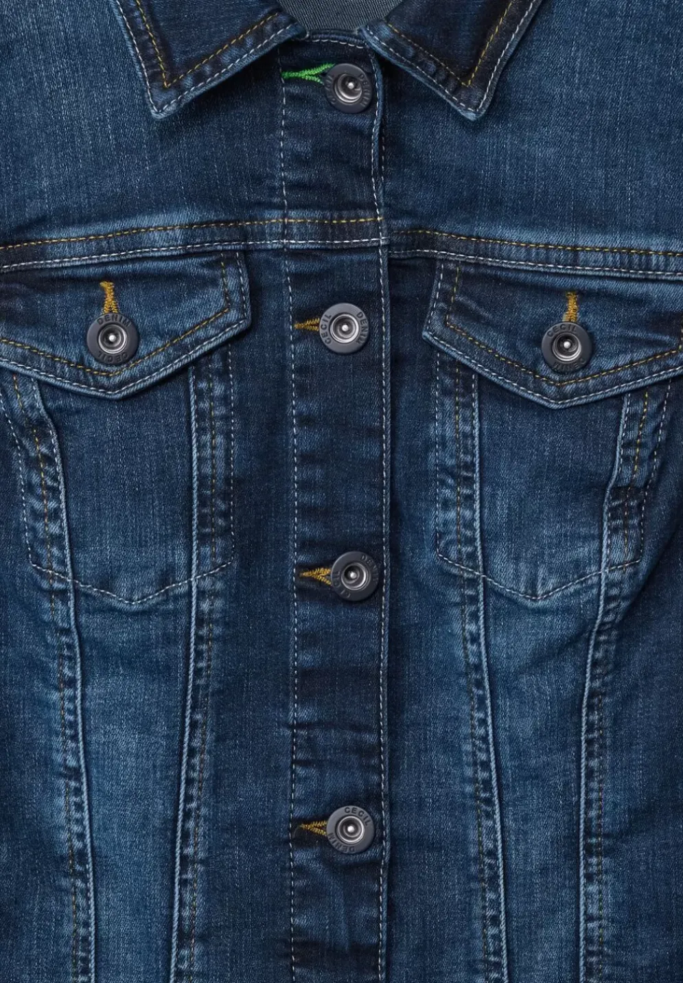 Blaue Jeansjacke