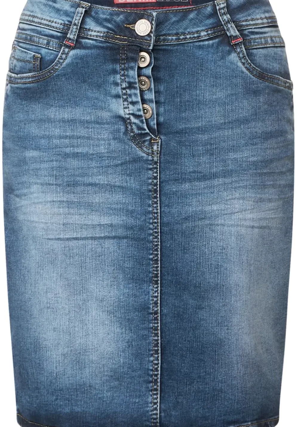 Blauer Jeansrock