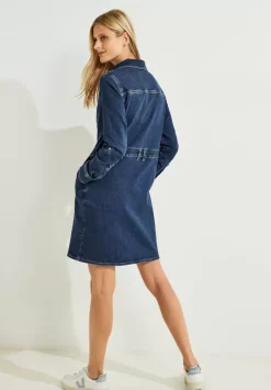 Blaues Jeanskleid