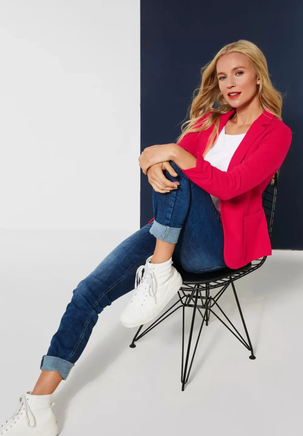 Blazer Mit Raffungen