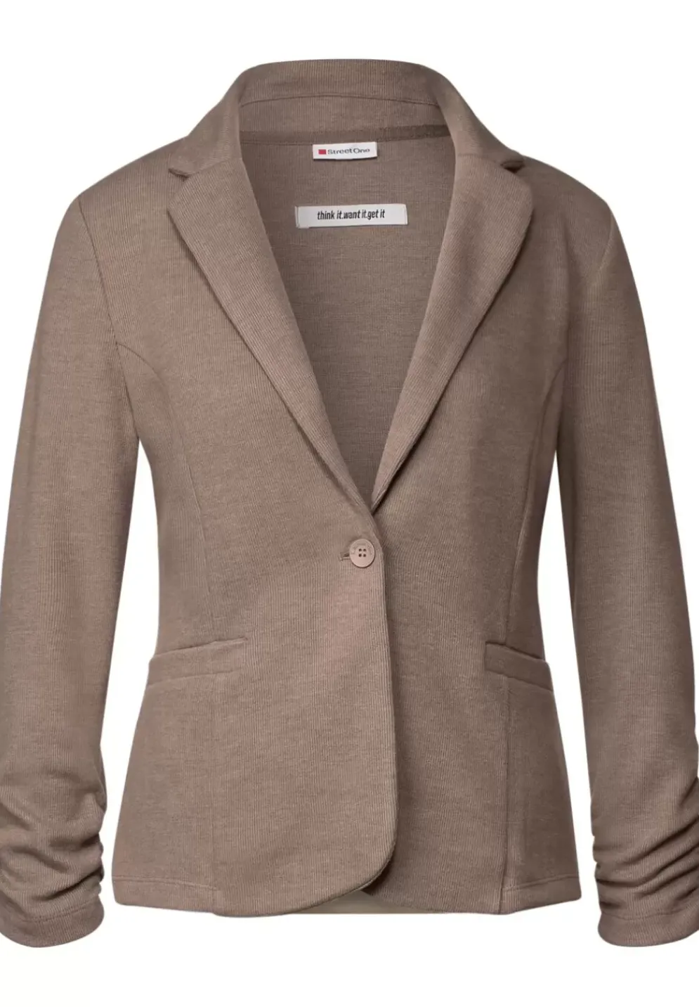 Blazer Mit Raffungen