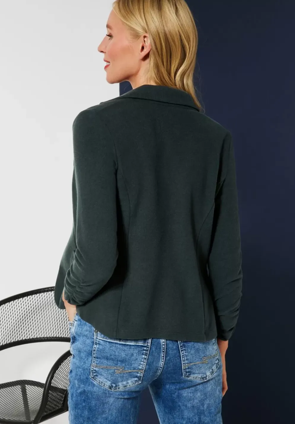 Blazer Mit Raffungen