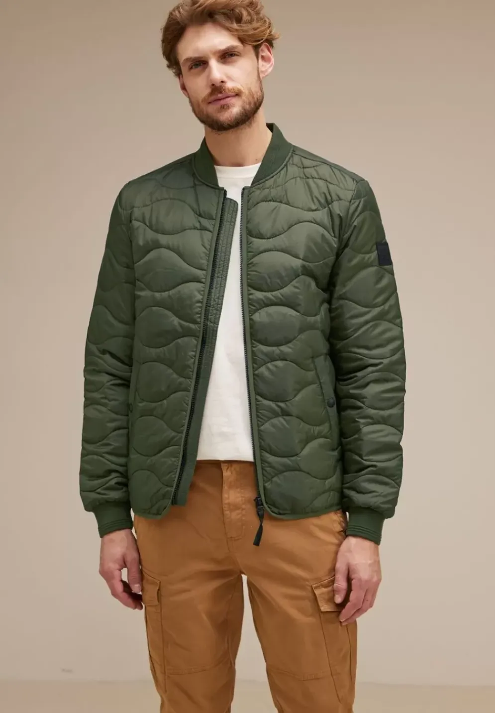 Blouson Mit Eingriffstaschen