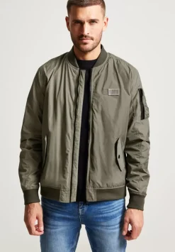Blouson Mit Strickbundchen