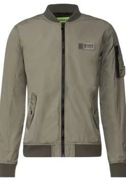 Blouson Mit Strickbundchen