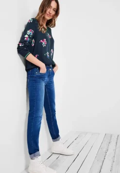 Blumen Printmix Bluse