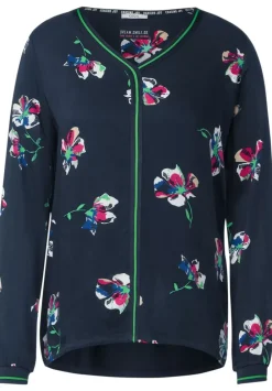 Blumen Printmix Bluse
