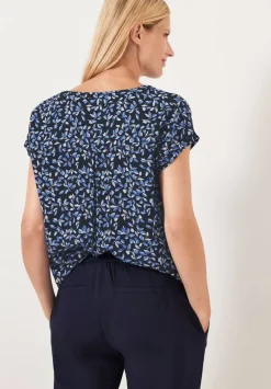 Blumenprint Bluse