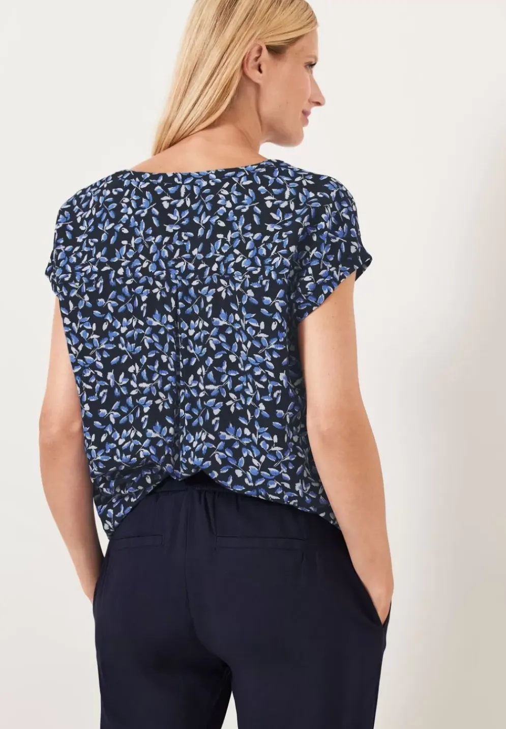 Blumenprint Bluse