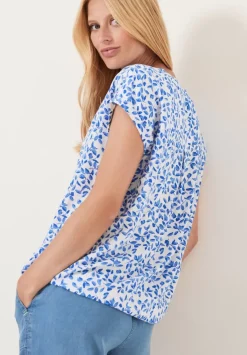 Blumenprint Bluse