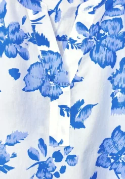 Blumenprint Bluse