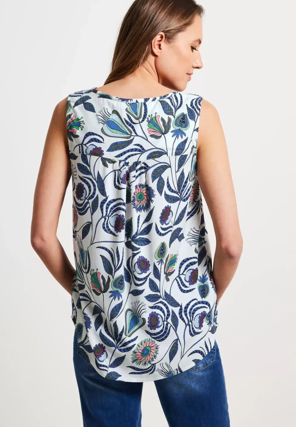 Blumenprint Blusentop
