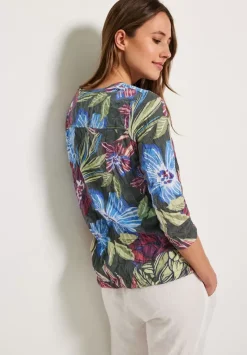 Blumenprint Crash Shirt