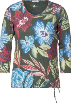 Blumenprint Crash Shirt