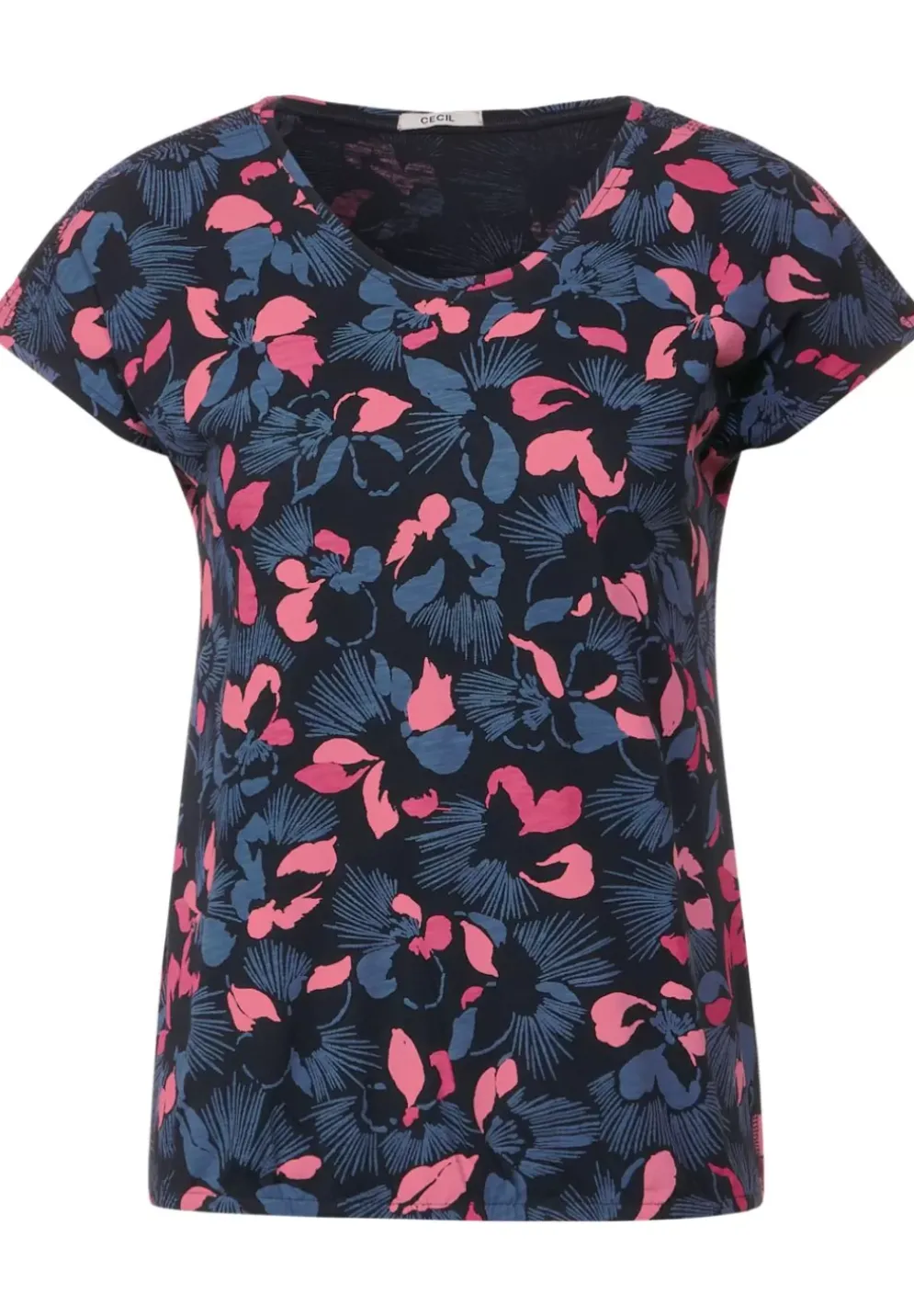 Blumenprint T-Shirt