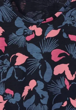 Blumenprint T-Shirt