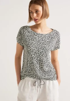 Blumenprint T-Shirt