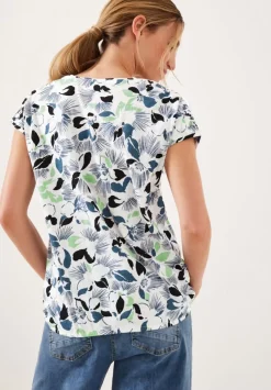 Blumenprint T-Shirt