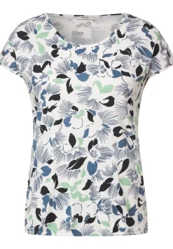 Blumenprint T-Shirt