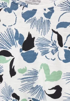 Blumenprint T-Shirt