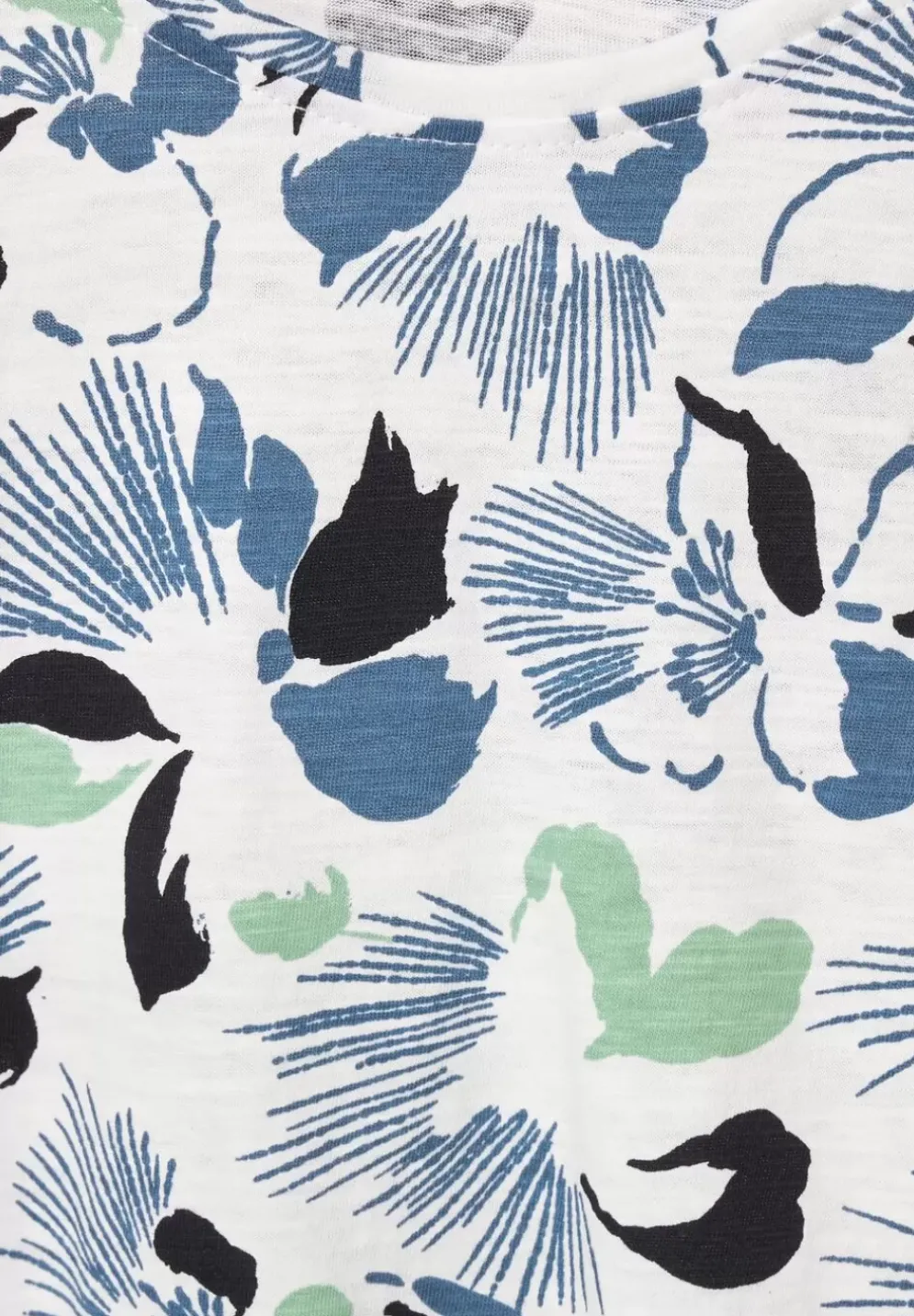 Blumenprint T-Shirt
