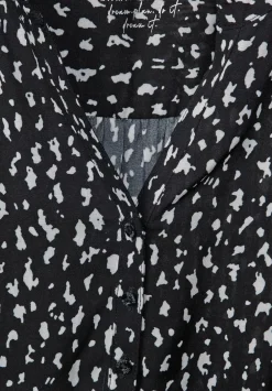 Bluse Im Allover Print