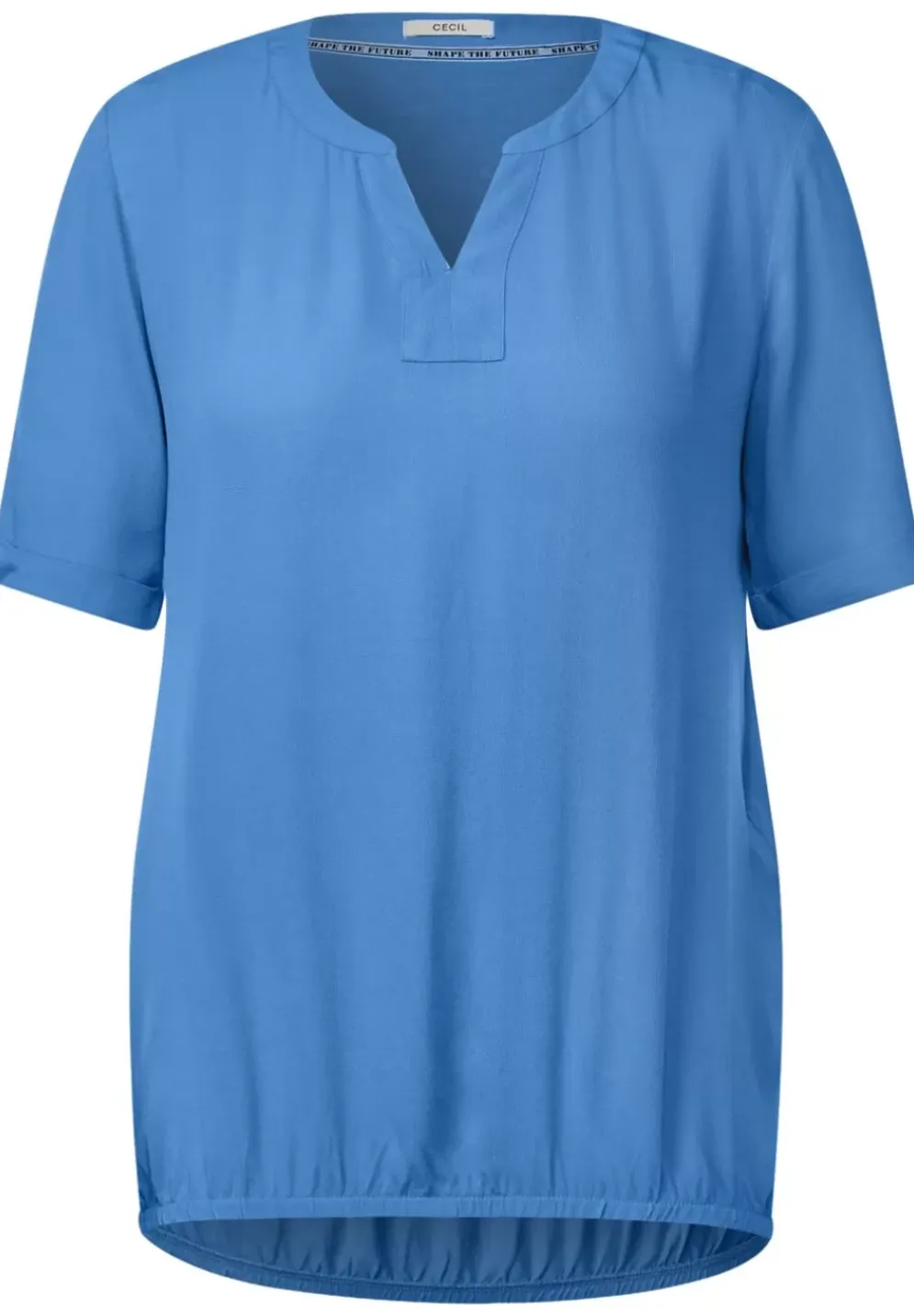 Bluse Im Materialmix